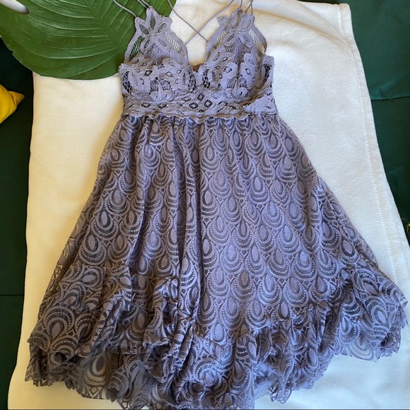 Free People Adella Slip Dress - Picture 1 of 8